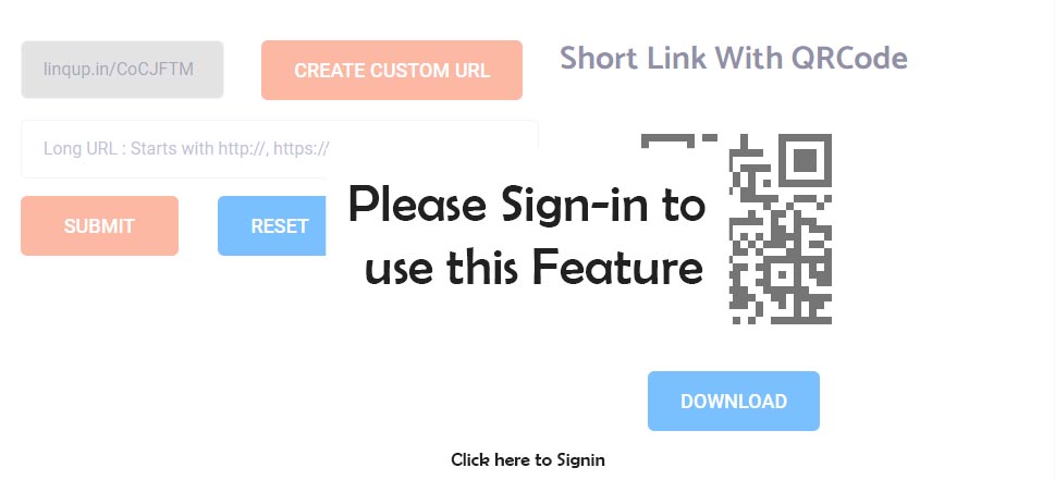 Quick Link Demo